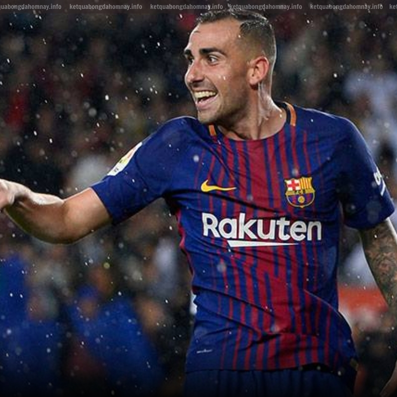 Paco Alcacer trong màu áo Barca